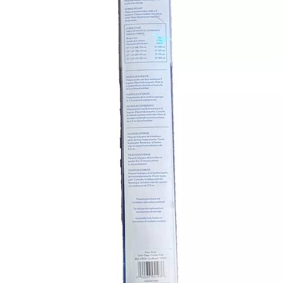 Brand New 27" x 64" Cordless Kenney Insulating Roman Shade Khaki NIB - Picture 6 of 10